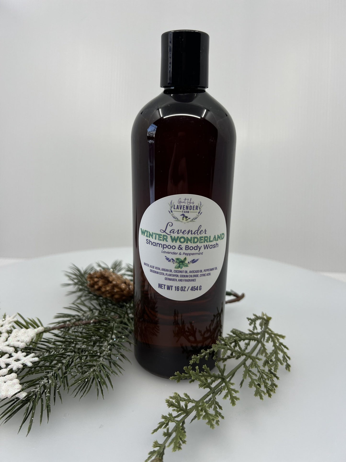 Lavender Winter Wonderland Shampoo and Body Wash