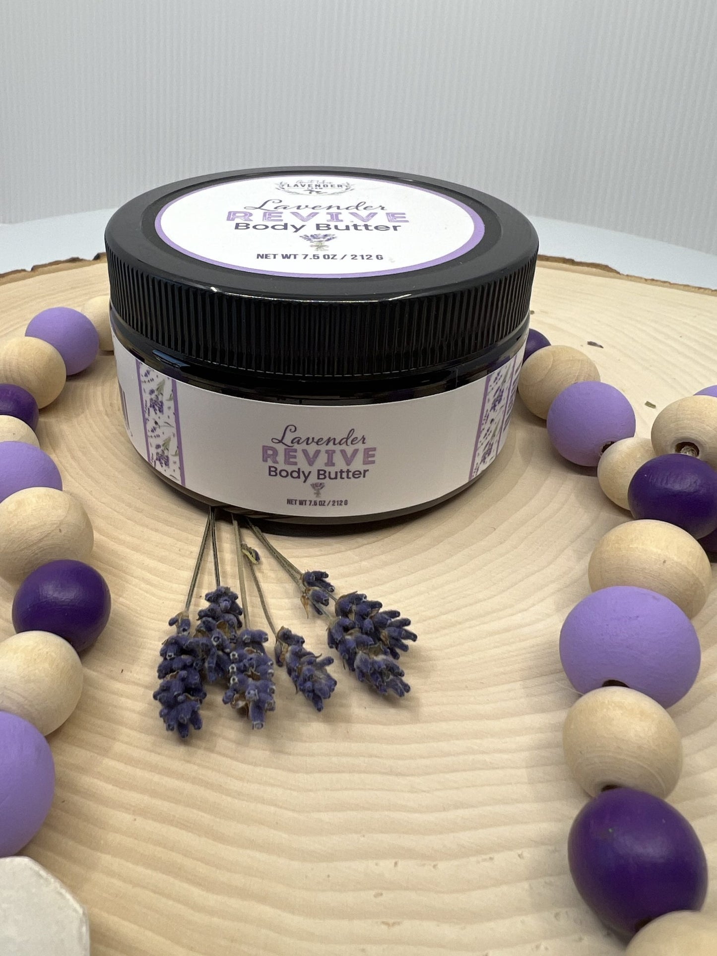Lavender Revive Body Butter - 7.5oz - Great Lakes Lavender Farm