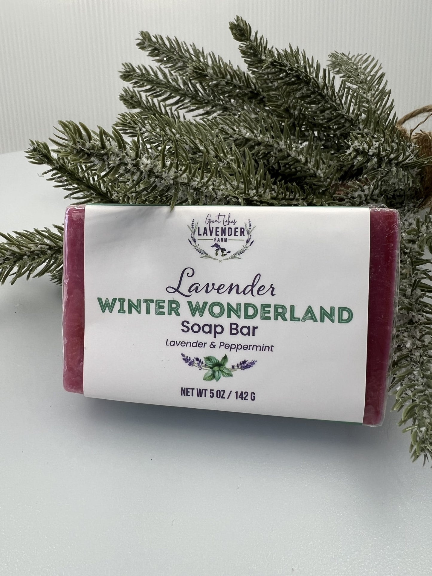 Lavender Winter Wonderland Soap Bar