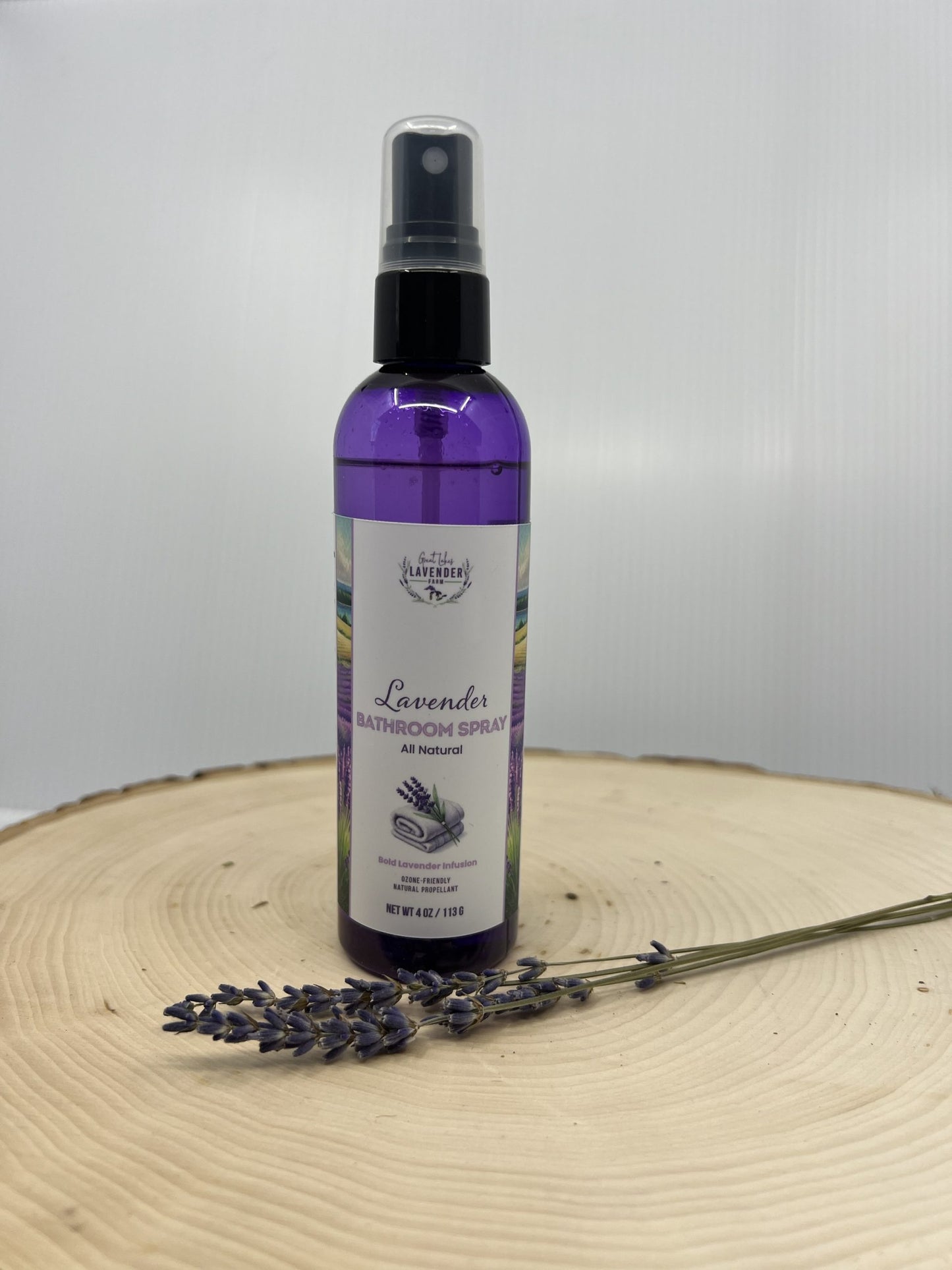 Lavender Bathroom Spray - 4 oz
