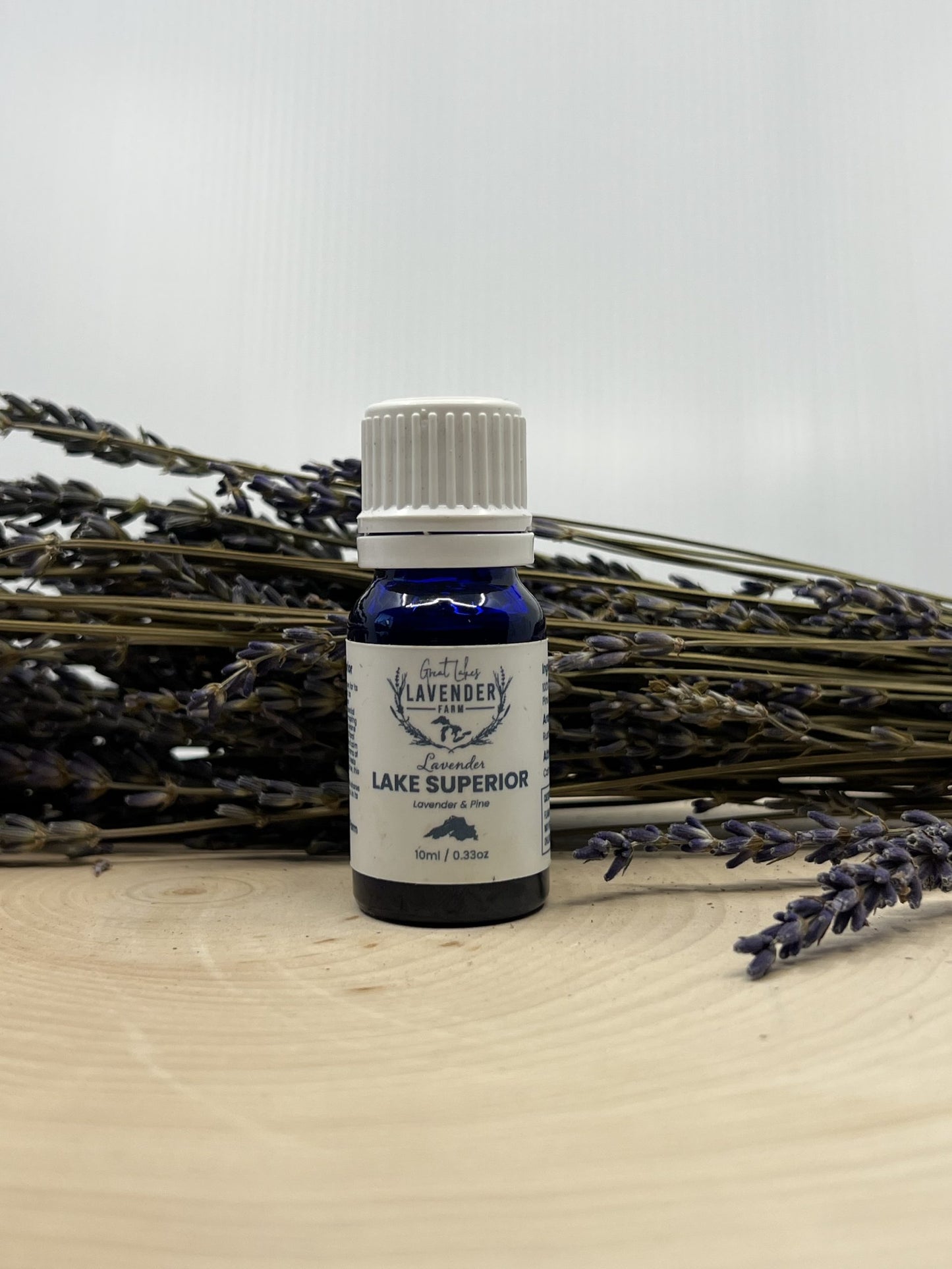 Lavender Lake Superior Essential Oil - Lavender & Pine - 10ml - Great Lakes Lavender Farm
