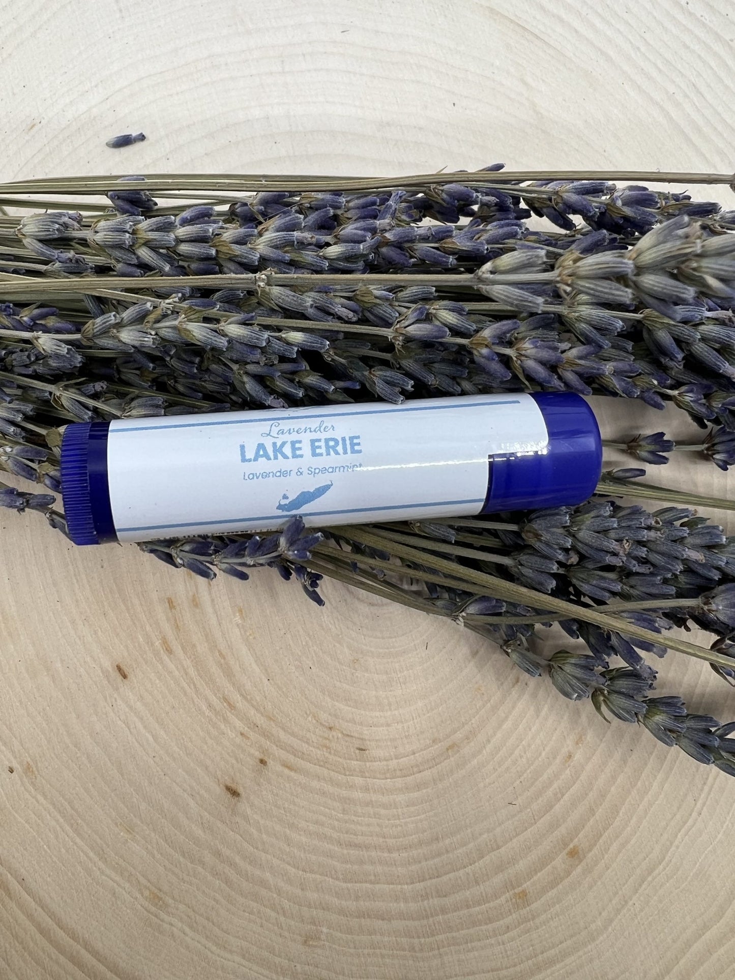 Lavender Lake Erie Lip Balm - Lavender & Spearmint - Great Lakes Lavender Farm