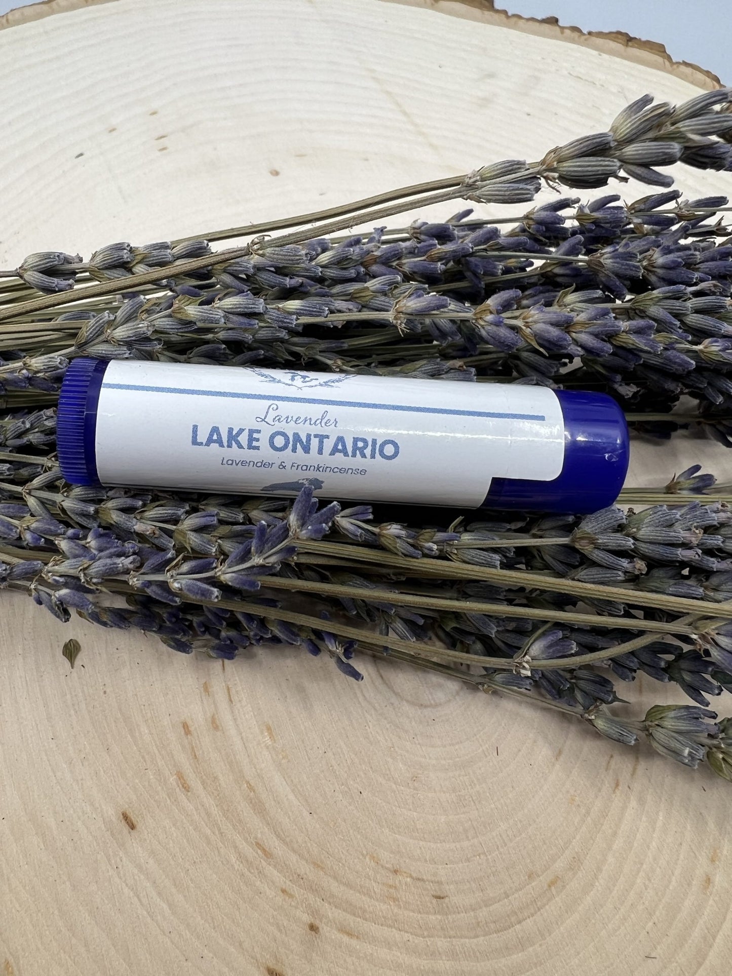 Lavender Lake Ontario Lip Balm - Lavender & Frankincense - Great Lakes Lavender Farm
