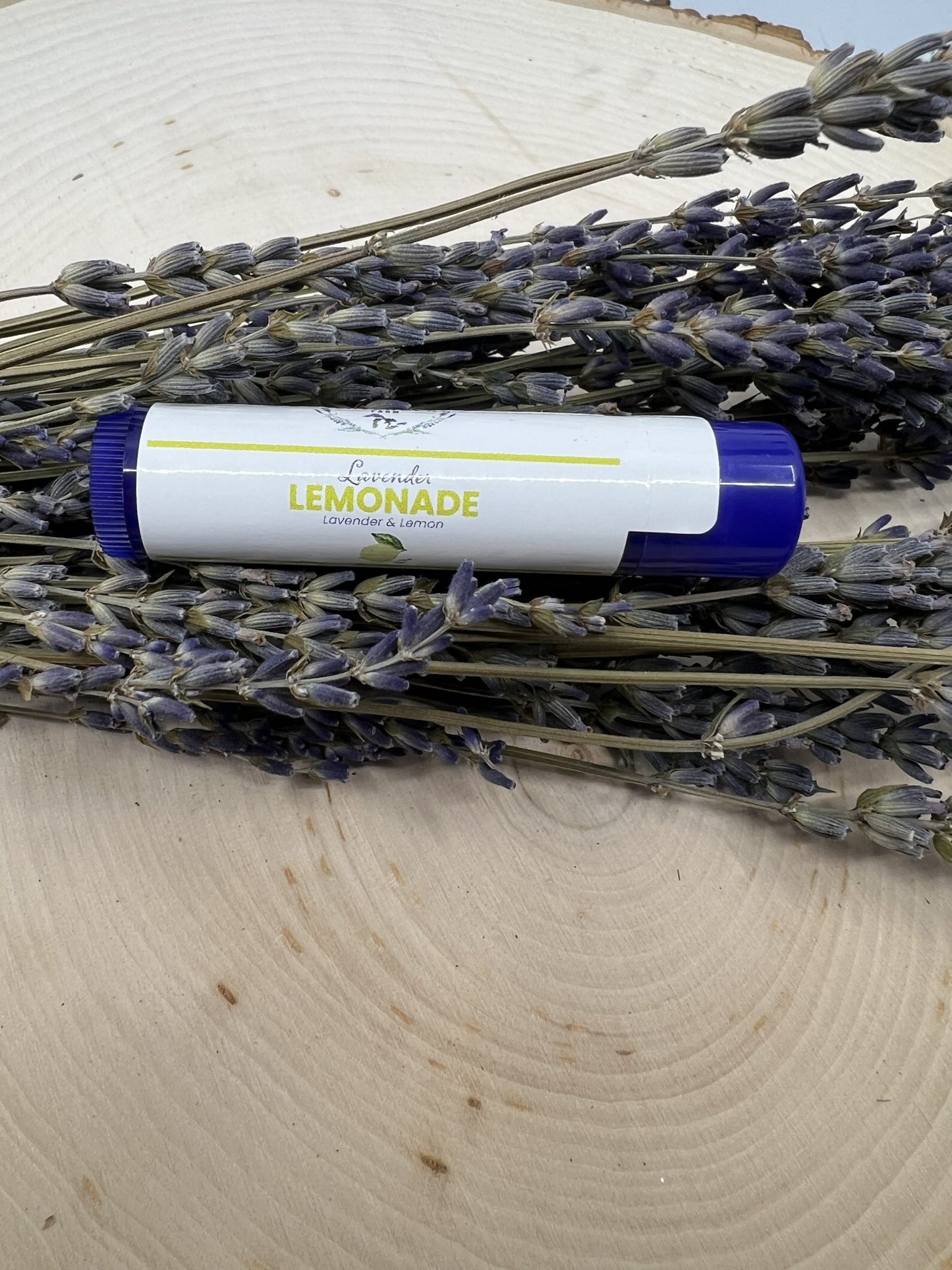 Lavender Lemonade Lip Balm - Lavender & Lemon Scent - Seasonal - Limited Time Only - Great Lakes Lavender Farm