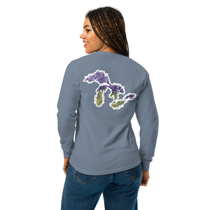 Great Lakes Lavender long-sleeve shirt
