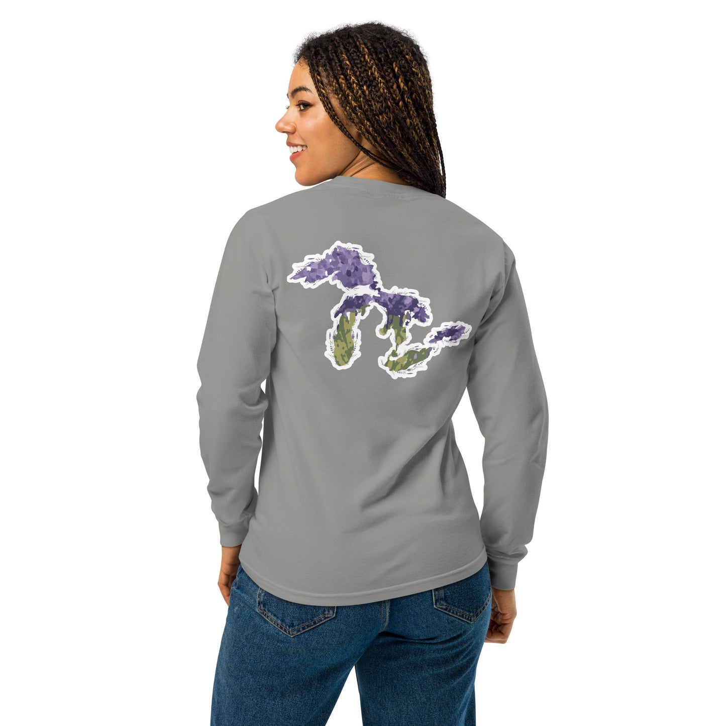 Great Lakes Lavender long-sleeve shirt