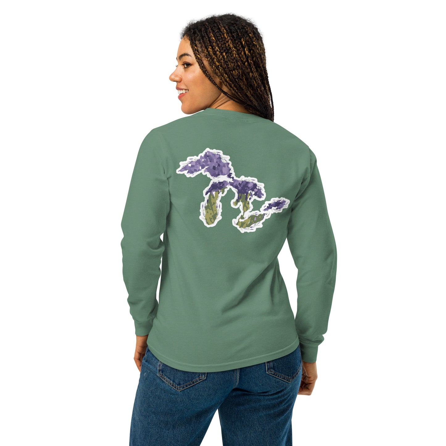 Great Lakes Lavender long-sleeve shirt