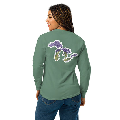 Great Lakes Lavender long-sleeve shirt