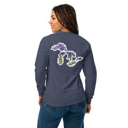 Great Lakes Lavender long-sleeve shirt