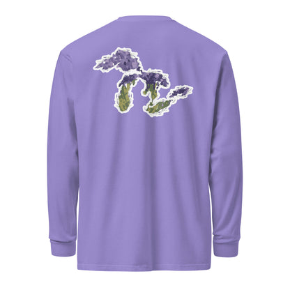 Great Lakes Lavender long-sleeve shirt