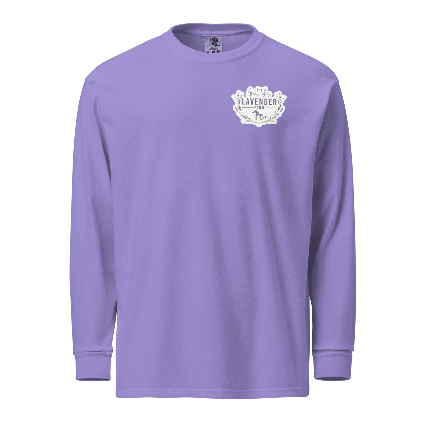 Great Lakes Lavender long-sleeve shirt