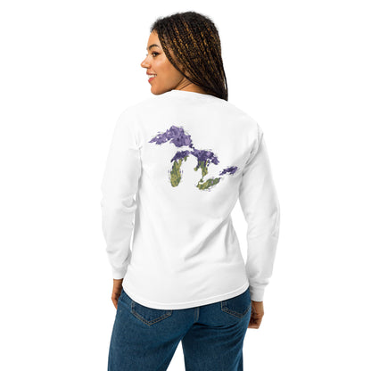 Great Lakes Lavender long-sleeve shirt