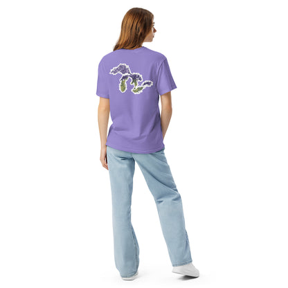 Great Lakes Lavender Farm Unisex T-Shirt - Two-Sided Print