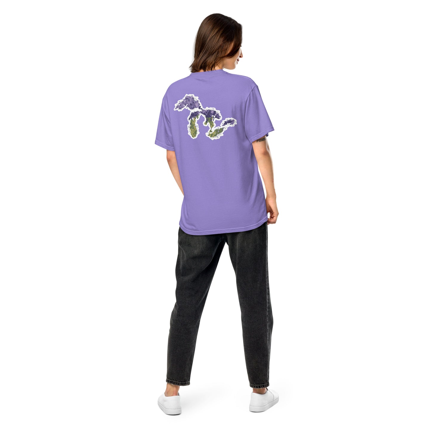 Great Lakes Lavender Farm Unisex T-Shirt - Two-Sided Print