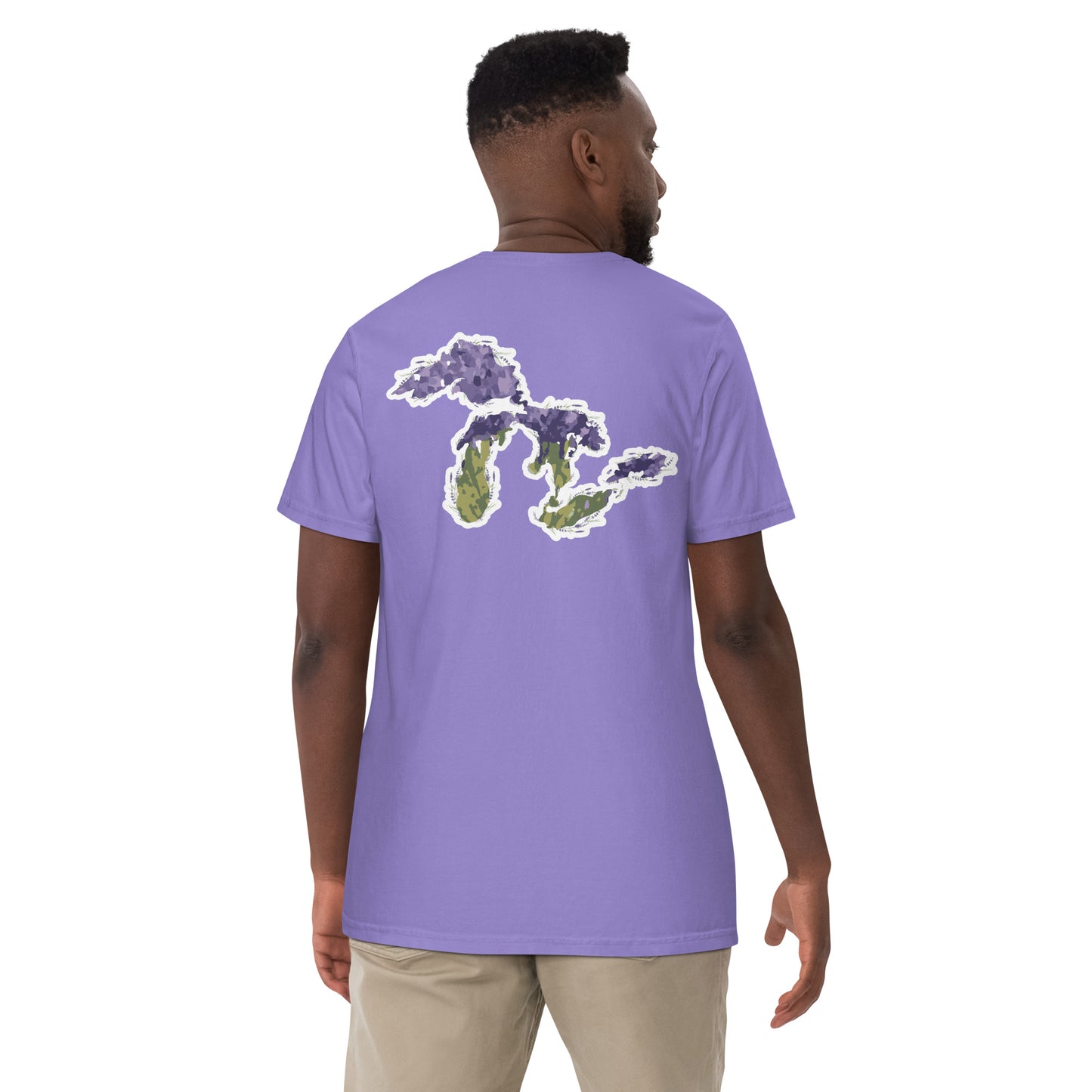 Great Lakes Lavender Farm Unisex T-Shirt - Two-Sided Print