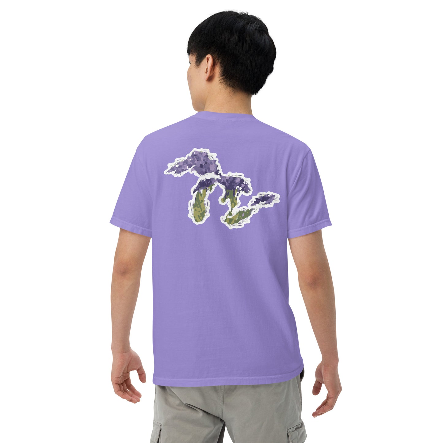 Great Lakes Lavender Farm Unisex T-Shirt - Two-Sided Print