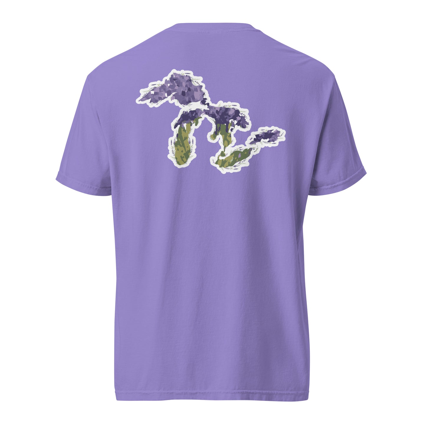Great Lakes Lavender Farm Unisex T-Shirt - Two-Sided Print