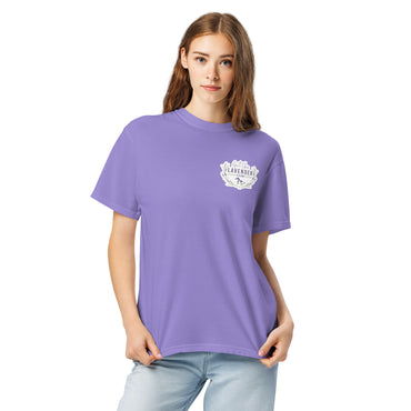 Great Lakes Lavender Farm Unisex T-Shirt - Two-Sided Print
